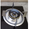 2 Burner 7MM Built-in Tempered Glass Gas Cooker LPG/NG with Heavy Brass Burner Cap for Home | CHEFF