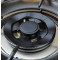 2 Burner Black Tempered Glass Built-in Gas Cooktop LPG/NG with Safety Device for Home Use | CHEFF