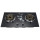 2 Burner 7MM Glass Built-in Gas Hob LPG/NG with Heavy Brass Burner Cap for Commercial Use | CHEFF