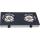 2 Burner Tempered Glass Tabletop Gas Cooktop LPG/NG with Cast Iron Burner for Hotel, Company | CHEFF