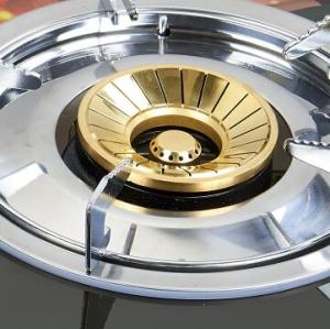 2 Burner Tempered Glass Gas Stove LPG/NG with Cast Iron Burner for Family Cooking | CHEFF