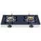 Customized gas cooker tempered glass 2 bunrer cooktops gas table gas stove price