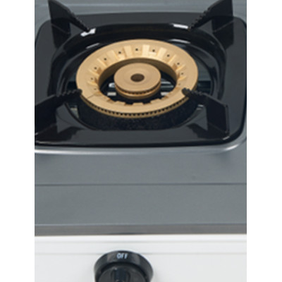 2 Burner Powder Coated Tabletop Gas Stove LPG/NG with Flame Failure Device for Household | CHEFF