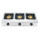 3 Burner Stainless Steel Tabletop Gas Stove LPG/NG with OEM/ODM Service for Commercial Use | CHEFF