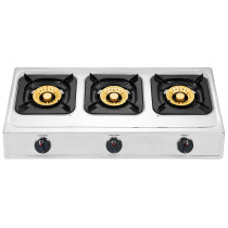 Wholesaler three Burners Table Top Gas Stove Stainless Steel Gas Burners Indoor Table Gas Cooker