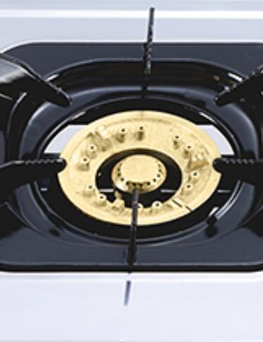 2 Burner Stainless Steel Tabletop Gas Stove with Blue Flame Burner for Restaurant, Hotel | CHEFF