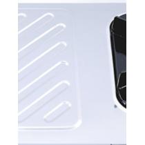 2 Burner Stainless Steel Tabletop Gas Stove with Blue Flame Burner for Restaurant, Hotel | CHEFF