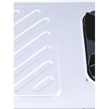 2 Burner Stainless Steel Tabletop Gas Stove with Blue Flame Burner for Restaurant, Hotel | CHEFF