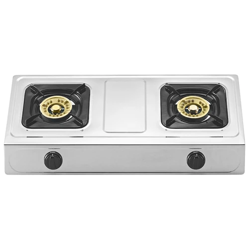 Two burner gas cooker stainless steel gas stove CKD Kitchen Table Top Cooktops Blue Flame Gas Cooker With Safety Device