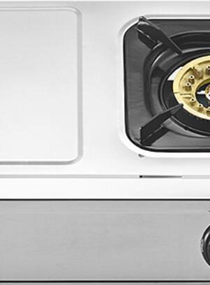 2 Burner Stainless Steel Tabletop Gas Cooker LPG/NG with CKD Export Support for Hotel | CHEFF