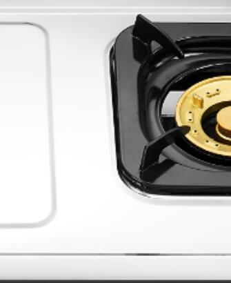 2 Burner Stainless Steel Tabletop Gas Stove with Electroplate Pan Support for Restaurant | CHEFF