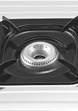 2 Burner Stainless Steel Tabletop Gas Stove with Blue Flame Burner for Commercial Kitchen | CHEFF
