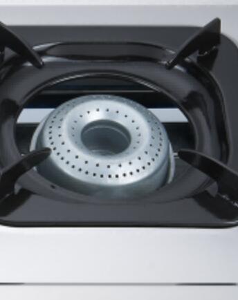 2 Burner Blue Flame Stainless Steel Tabletop Gas Stove with CKD Export Support for Home | CHEFF