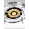 2 Burner Stainless Steel Gas Stove LPG/NG Gas Cooker with Electroplate Pan Support for Home | CHEFF
