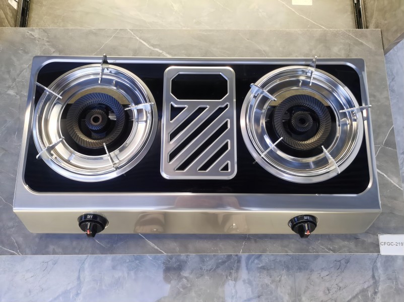 Color Stainless steel Gas Stove 