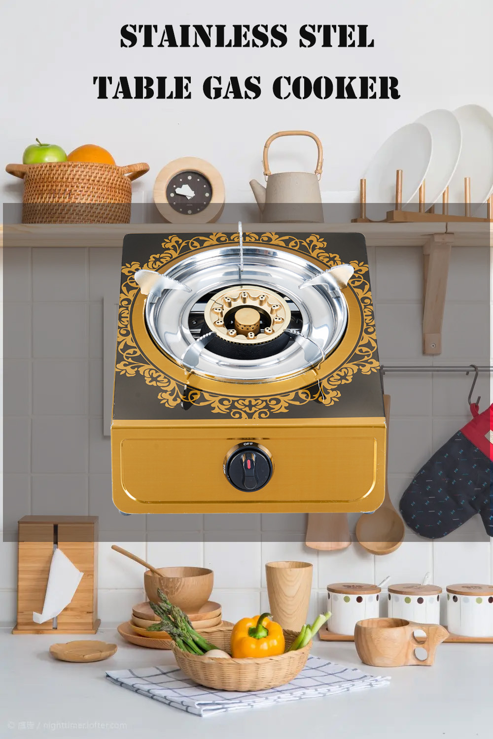 CHEFF Catalog-Stainless Steel Table Gas Cooker