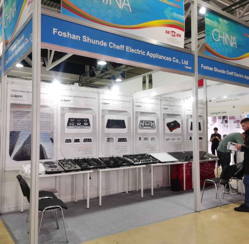 Gas Cookers & Induction Cooker Manufacturer- CHEFF Took Part In 2023 HOUSEHOLD EXPO(Exhibitions in Russia) In Sep. 12-14, 2023