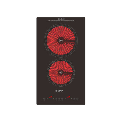 2 Zone Built-in Electric Ceramic Hob Infrared Cooktop with Touch Control for Household | CHEFF