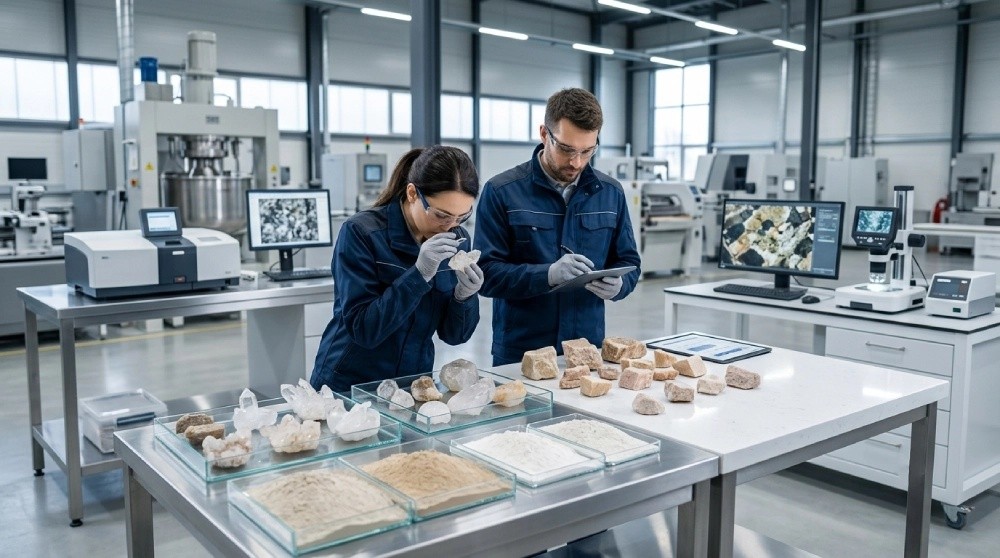 Raw Material Selection for CHEFF sintered stone gas hobs
