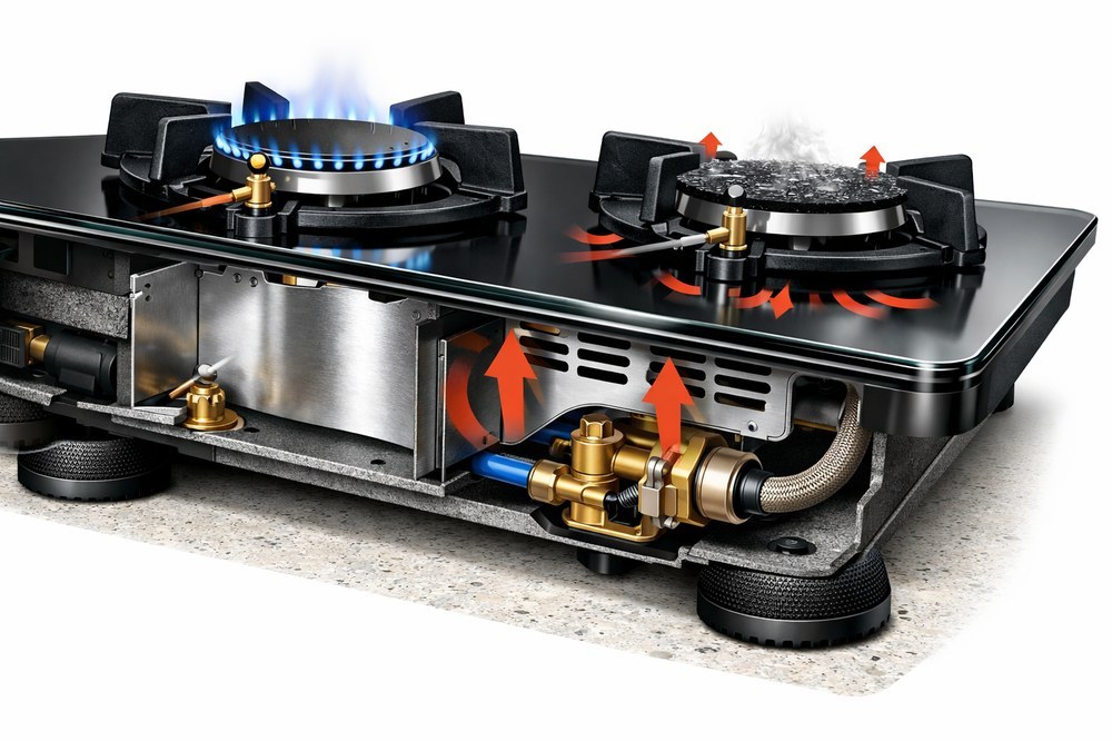 Anti-Slip Stability and Heat Isolation Design