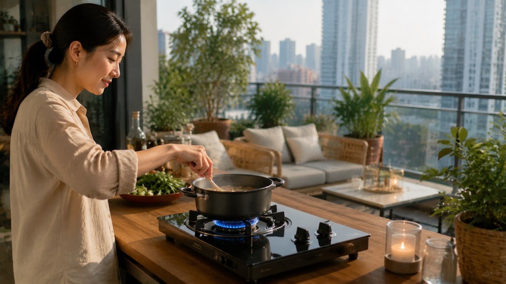 Outdoor and Balcony Cooking