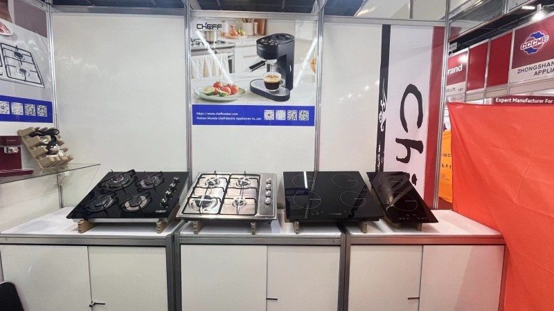 CHEFF gas hobs in Brazil Eletrolar Show 2026