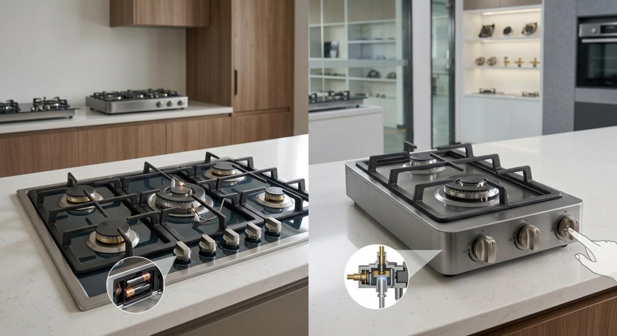 Battery Ignition vs Piezo Ignition Gas Stoves: How to Choose the Right System for Your Market