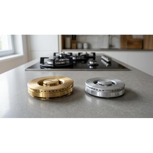 Brass vs Aluminum Burner Caps: Is Brass Worth the Higher Cost?