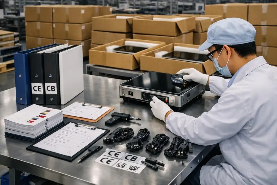 CHEFF infrared cookers production — final inspection & global export packaging
