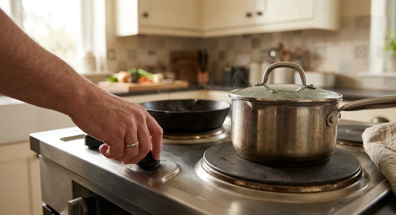 CHEFF solid plate hobs used in residential kitchens — reliable electric cooking for everyday use