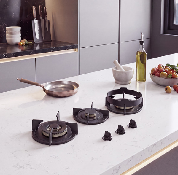 Customized 3 Burner Built-in Gas Hob Integrated LPG/NG Kitchen Cooktop with OEM ODM Service | CHEFF
