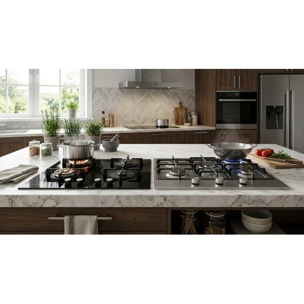 Gas-on-Glass vs Stainless Steel Cooktops: Which Is Better for Your Market?