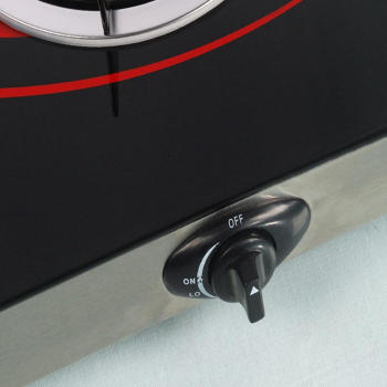3 Burner Tempered Glass Gas Hob LPG/NG Tabletop Gas Cooktop with Knob Control for Home Use | CHEFF