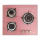 3 Burner Tempered Glass LPG/NG Gas Hob Built-in Cooktop with Colored Glass Panel for Home | CHEFF