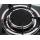 2 Burner Tempered Glass Built-in LPG/NG Infrared Gas Hob with Cast Iron Pan Support for Home | CHEFF