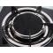2 Burner Tempered Glass Built-in LPG/NG Infrared Gas Hob with Cast Iron Pan Support for Home | CHEFF