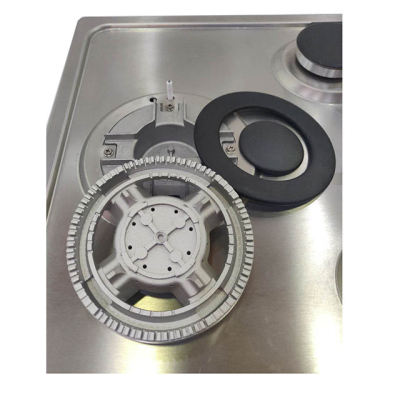 5 Burner Stainless Steel Built-in Gas Hob LPG/NG with OEM/ODM Service for Hotel, Restaurant | CHEFF