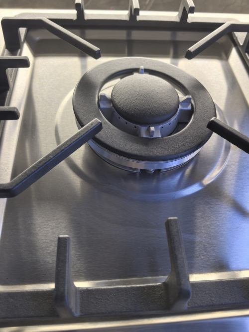 5 Burner Stainless Steel Built-in Gas Hob LPG/NG Cooker with Konb Control for Restaurant | CHEFF