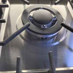 5 Burner Stainless Steel Built-in Gas Hob LPG/NG Cooker with Konb Control for Restaurant | CHEFF