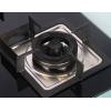 2 Burner Black Tempered Glass Gas Hob Built-in LPG/NG with Safety Device for Household | CHEFF