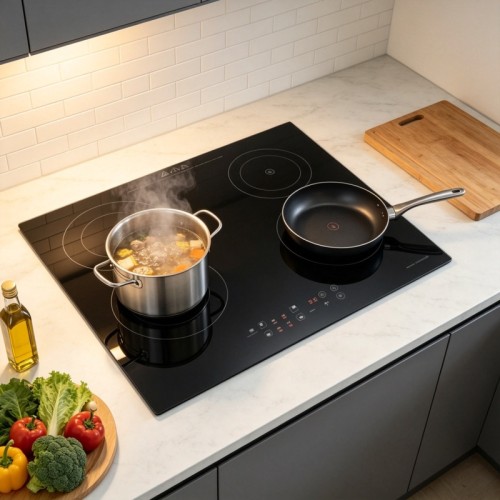 35 Inch 4 Zone Built-in Electric Ceramic Hob Kitchen Cooktop with OEM/ODM for Home Use | CHEFF