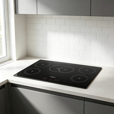 5 Zone Infrared Cooktop 6500W Electric Ceramic Hob with OEM/ODM Service for Household Use | CHEFF