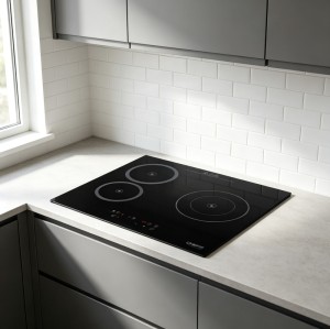 3 Zone Glass Built-in Ceramic Hob Infrared Cooktop with OEM/ODM for Household Kitchen | CHEFF