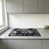 2 Burner Tempered Glass Built-in LPG/NG Cooking Gas Hob with Cast Iron Pan Support for Home | CHEFF