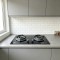2 Burner Tempered Glass Built-in LPG/NG Cooking Gas Hob with Cast Iron Pan Support for Home | CHEFF