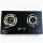 2 Burner 7MM Tempered Glass Built-in Gas Cooktop LPG/NG with Cast Iron Pan Support for Home | CHEFF