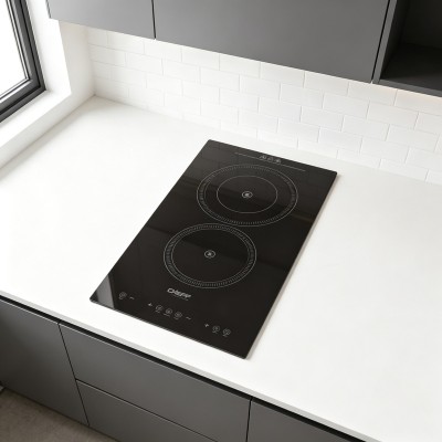 2 Zone Built-in Electric Ceramic Hob Infrared Cooktop with Touch Control for Household | CHEFF