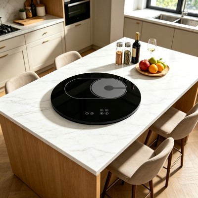 2200W Built-in Electric Ceramic Infrared Cooktop with Expansion Heating Zone for Household | CHEFF