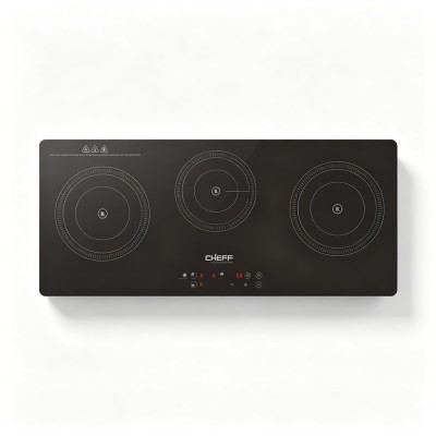 29 Inch 3 Zone Microcrystal Infrared Electric Hob with ODM/OEM Service for Household | CHEFF
