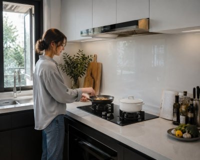Invisible Induction Hob Built-in Under Countertop Induction Cooker for Sintered Stone and Quartz Stone Countertop | CHEFF